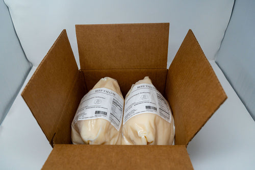 100% Pure Grass-fed Beef Tallow - Ready-to-use - Traditional 10LBS Box